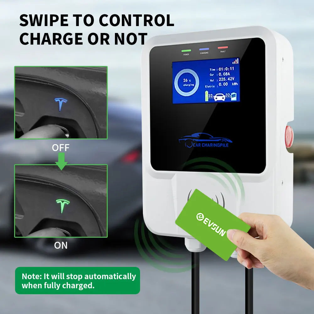 EVSUN EV Charger Type 2  Wifi Control