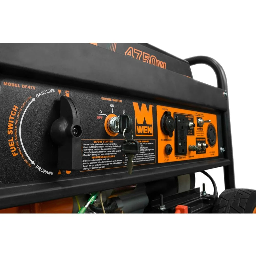 120V/240V Portable Generator with Electric Start