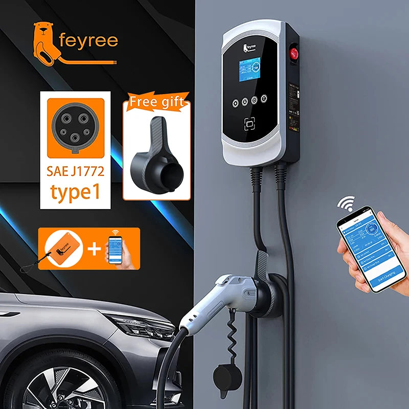 Feyree EV Charger  Wallbox Charging Station