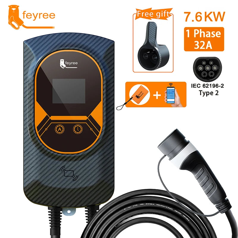 Feyree EV Charging Station 32A  Wallbox