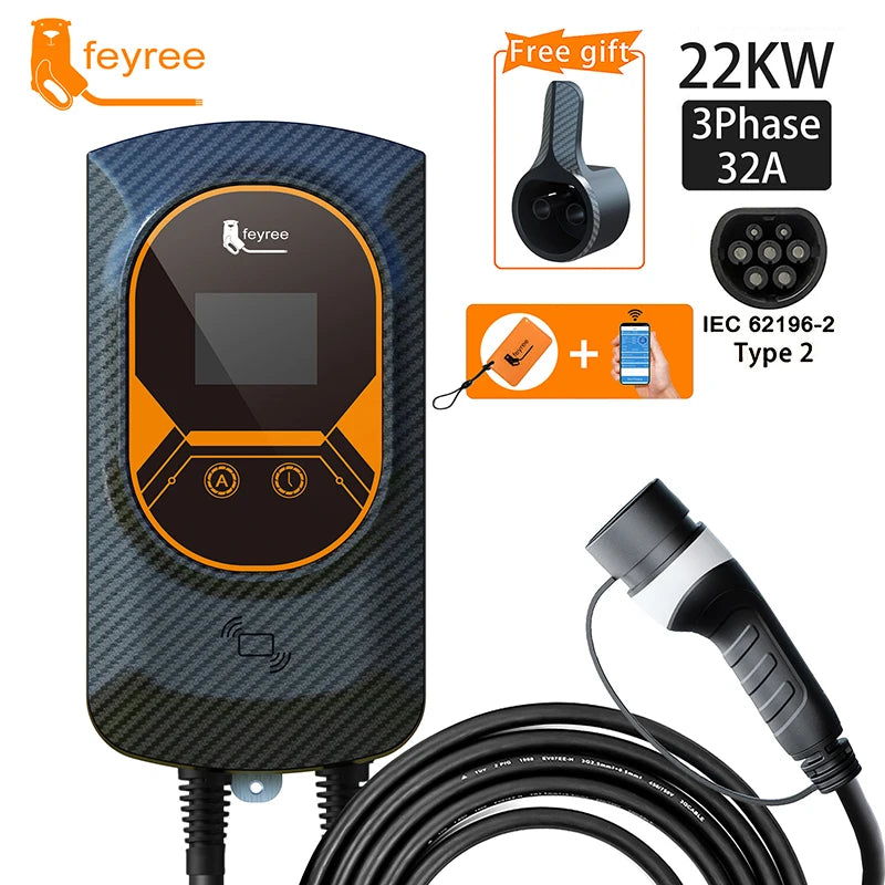 Feyree EV Charging Station 32A  Wallbox