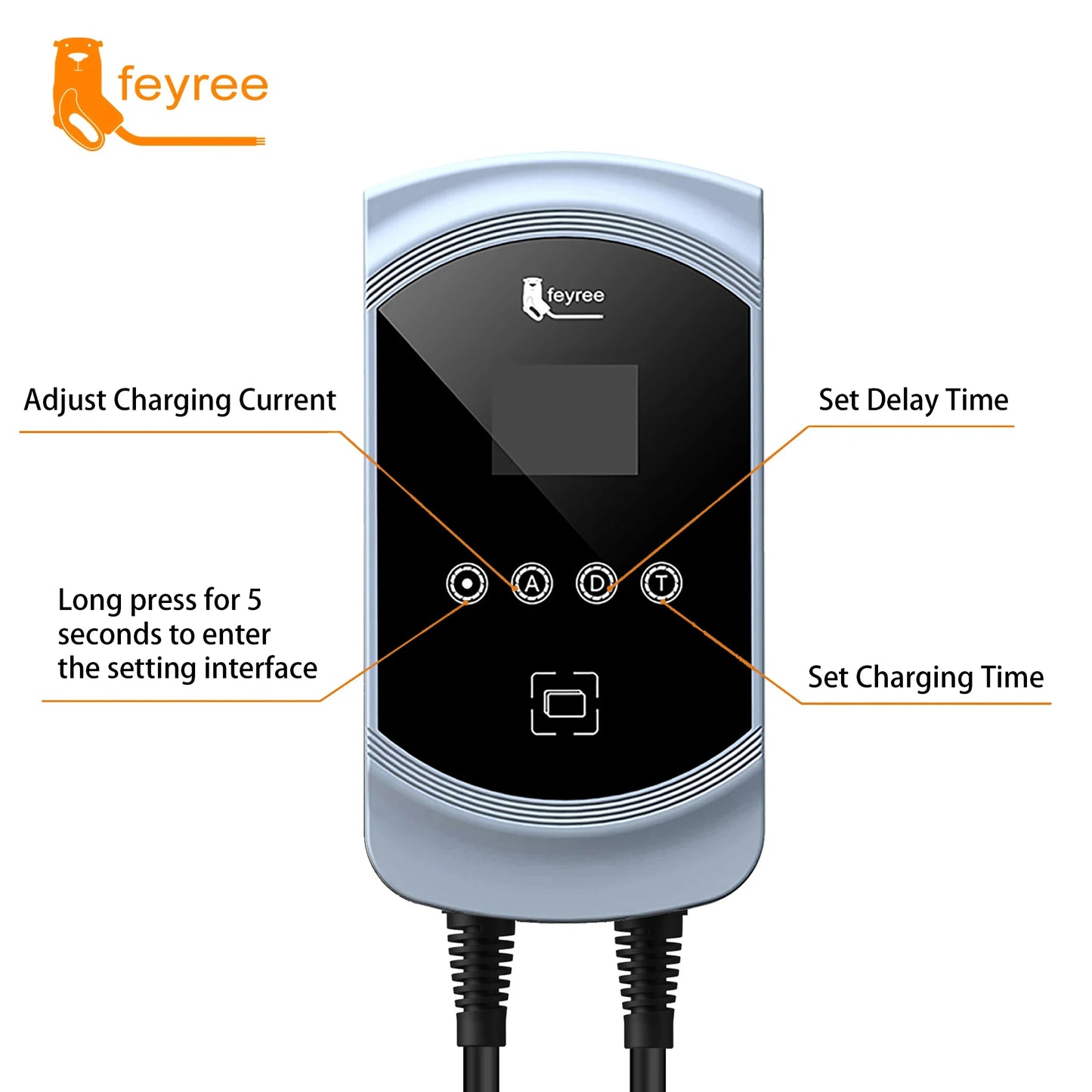 Feyree EV Charger  Wallbox Charging Station